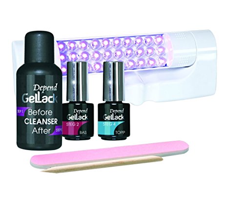 Depend GelLack Permanent Nail Varnish Basic Kit