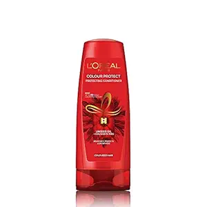 LOreal Paris Conditioner, Vibrant & Revived Colour, For Colour-treated Hair, Colour Protect, 192.5ml