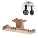 Produktbild ChasBete Wood Kopfhörer Hanger Stand unter - Schreibtisch Dual Kopfhörer Halter Halterung Stick auf Headset Hanger, Bilateral Hook