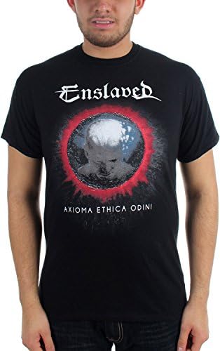 Enslaved - Mens Axioma T-shirt in Black, Medium, Black