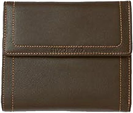 STUDIO MILANO vertical ladies id cc wallet /dkbrn