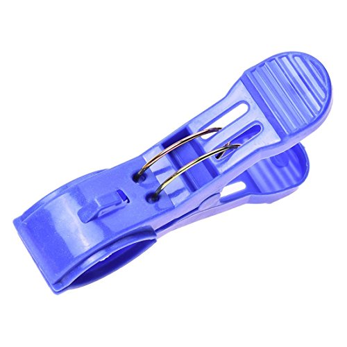 Strandtuch Clips – SODIAL(R)Helle Farbe 8 PC Strandtuch Clips Waescheklammern Klammern Halten Sie Ihr Handtuch Aus Verwehen - 2