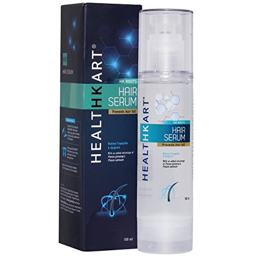 HealthKart Anti Hairfall  Serum with Procapil (biotinyl tripeptide, apigenin) -Hair strengthening serum - For hair thinning, Paraben free, 100 ml RS.330 (70.00% Off) - Amazon