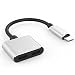 Produktbild owikar Dual Lightning Adapter, Audio & Charge & Call Kabel Adapter Splitter für iPhone 7/7 Plus, Unterstützung Music Control, Ladegerät und Telefon Kommunikation, kompatibel mit 10,3 IOS und vor