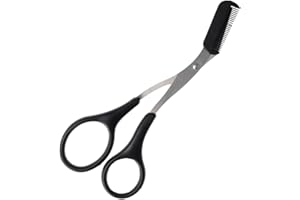 PARSA Beauty perfilador de cejas con peine desmontable – Cuchilla cejas para recortar y dar forma – Depiladora cejas para cejas cuidadas – Corte y estilizado ligero y manejable