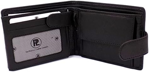 MENS LORRY DRIVERS WALLET, REAL LEATHER, ID COMPARTMENTS, ZIP COIN POCKETS