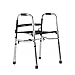 Produktbild ChuanHan Krücken Walker, leichte klappbare Rollator, Verstellbare vierbeinige Aluminiumlegierung Rollator, behinderte Rehabilitation Lieferungen,Krücke,A