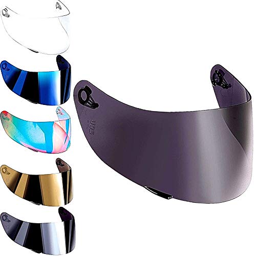 Visera Agv K3 sv K1 K5 K5s s4-sv Horizon Skyline Stealth Numo Casco Todos Los Tamaños Pantella No Original Aftermarket (Light Fume')
