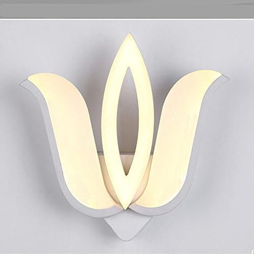 PENG Acrylic wall lamp modern simple LED acrylic lotus wall lamp Kakashi lighting