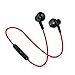 Produktbild YFQH Bluetooth Kopfhörer Sport Wasserschutz In Ohr Kopfhörer Magnetische Bluetooth Headset 4.1 Wireless Stereo Handy Sport Kopfhörer Jogging Ohrhörer Wireless Mit Mikrofon, 7 Stunden Lesen,Red