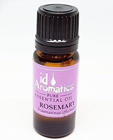 vgasfortune 100% Pure Rosemary ORGANIC Premium Quality ESSENTIAL OIL 10ml for Improve memory, Soothe digestive uses, Relieve muscle aches and pains