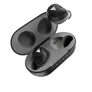 Boult Audio AirBass TrueBuds True Wireless Earbuds with 30 Hours Total Playtime & Deep Bass, Type-C Fast Charging, Touch Controls, IPX7 Fully Waterproof, Noise Isolation and Voice Assistant (Grey)