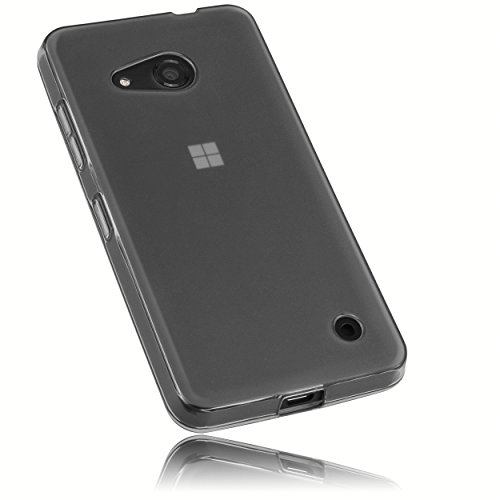 Preisvergleich Produktbild mumbi Schutzhülle für Microsoft Lumia 550 Hülle transparent schwarz
