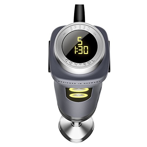 CARRERA 554 Stabmixer (800 Watt) | Edelstahl | 5 Stufen mit digitalem Drehregler & Display| Für Shakes, Suppen, Crushed Ice & Co. - 3
