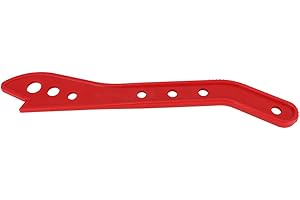 EUJGOOV Empujador de Plástico Roja, Seguridad la Sierra de Madera Herramientas de Carpintería para Sierra Circular Mesa de Carpintería