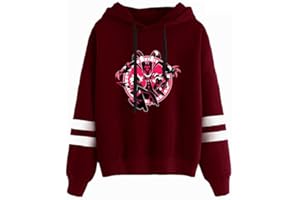 East-hai-buy Sudadera con Capucha con Estampado Helluva Boss para Primavera Otoño e Invierno, Sudadera Preppy para Hombres y Mujeres, Estilo De Calle Jersey para Niños y Niñas Ropa