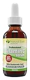 Vitamin C Serum for your Face. 2oz (60 ml). Clinical Strength 20% Vitamin C + Hyaluronic Acid.