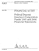 Produktbild GAO-06-146 Financial Audit: Federal Deposit Insurance Corporation Funds' 2005 and 2004 Financial Statements
