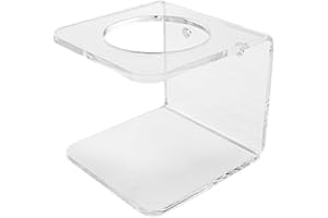 3DSCUBE Mensolina porta dispenser gel igienizzante in plexiglass termopiegato, per gel disinfettante mani, da fissare a parete