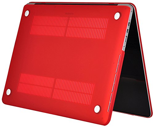 Topideal 3 in 1 gummierte matt Hard Shell Schutzhülle für Apple 39,1 cm/15 Zoll MacBook Pro mit Retina-Display (Modell: A1398) + Tastatur Cover + Displayschutzfolie - 4