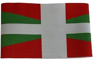 MAKRAN Bazalete Capitan Futbol de tu selección/Brazalete identificador Pais/Accesorios Deportivos de Equipo, brazaletes elásticos, Unisex, Adecuado para múltiples Deportes