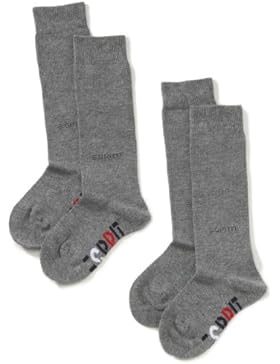 ESPRIT Unisex - Kinder Kniestrumpf 19040 Foot Logo Kniestrumpf Doppelpack