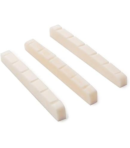 Black Dog Music 42mm Graphite Compound Guitar Top Nut – 8.7mm High – Choice Of Black, White, Ivory