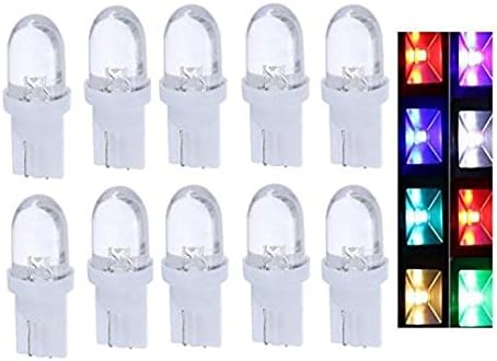 Sazuitou 10X 501 | W5W | T10 Sidelight Bulbs Backup Reverse Lights , 12 V, 5 W Warmwarm,2700K