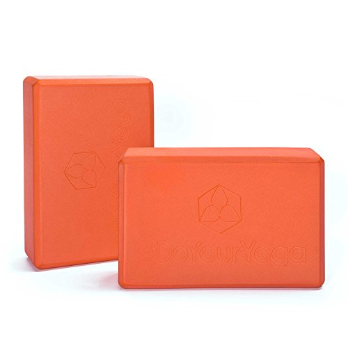 2x Yogablock »Aruna« / Sehr leichter Hartschaum Yoga-Block, zur Unterstützung spezieller Yoga-Übungen. In vielen Trend-Farben erhältlich.