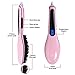New Noza Tec Electric Hair Straightener Brush Ceramic Heated Anti Static Zero Damage Comb Detangling Brush for Frizz-free Hair Styling With LCD Display Massage Straightening Irons