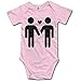 Produktbild TKMSH Unisex Baby's Climbing Clothes Set Gay Icon Bodysuits Romper Short Sleeved Light Onesies for 0-24 Months