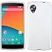 Produktbild PhoneNatic Case für Google Nexus 5 Hülle Silikon weiß, X-Style + 2 Schutzfolien