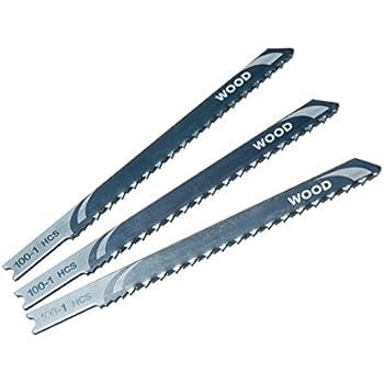 Lot De 3 Lames De Scie Sabre En Acier Au Carbone Pour Black & Decker Piranha Scorpion