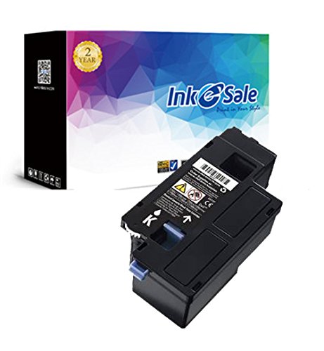 Ink E-Sale 1x Kompatible Tonerkartuschen geeignet für Dell 1250c/1350cnw/1355cn/1355cnw/c1760nw/c1765nf/c1765nfw Series Drucker, schwarz ca. 2000 Seiten