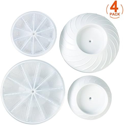 [4 Pack] Wall Guards for Pressure Gates, Canwn Baby Safety Wall Protectors for Child Safety Gates, Pet Gates, Stair Gates (No Screws Required & No Marks on Walls)