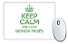 Produktbild Grün Keep Calm und Love Bichon frisés Mauspad TXT 1480