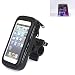 Produktbild Fahrradhalterung für Lenovo K6 Note, Handyhalterung Lenkstange Fahrrad Halter Motorrad Bike mount Smartphone Halter Wasserabweisend, regensicher, spritzwasserdicht