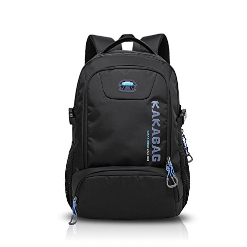 FANDARE Freizeit 15.6 Zoll Laptop Rucksack Reisetaschen Schulrucksack Reisen Wanderrucksäcke Daypack Herren Oxford Polyester - 4