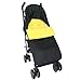 Isabella Alicia Yellow Bee Waterproof Pushchair Footmuff