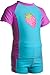 H2O Strawberry Sunsafe UPF40+ Girls and Babies Two Piece Top and Shorts Set - Pink - 12/18 Months