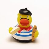 Badeente Frankreich mit Baguette - 2