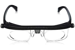 UUAPEERJ Lunettes de lecture à cadran réglable portables Lunettes de lecture réglables