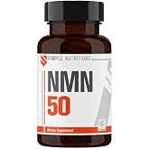 Simple Nutritions NMN 50 mg 60 Kaps&uuml;l I Beta-Nikotinamid Monon&uuml;kleotid İ&ccedil;eren Takviye Edici Gıda I Tek Aktif Bileşen Odaklı F