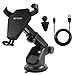 Price comparison product image Qi Wireless Fast Car Charger Mount, AICase Gravity Phone Stand 2 in 1 Air Vent Mount and a Suction Mount Magnet Car Cradle Charging Holder for iPhone X Galaxy Note 8 S8 Plus Others Qi Enabled Phones …