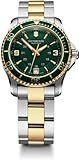 Victorinox Swiss Army Damen-Armbanduhr XS Maverick Analog Quarz Edelstahl beschichtet 241612