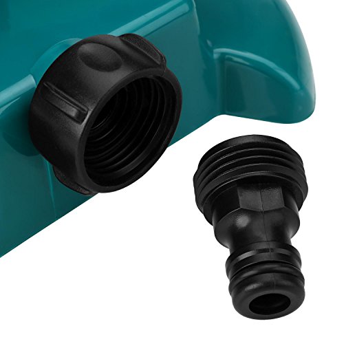 SOLEDI Garten Rasensprinkler Garden Sprinklers 3 Arm Rotary 360 Grad Drehung 26ft-32,8ft Spray Entfernung - 3