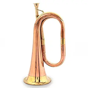 Sai Musical Store - Bugle Copper/Brass to Play Decorative Gift