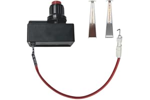 EASYBYMALL NB700C1 - Kit di sicurezza per riscaldatore a gas da patio, pulsante di accensione elettronico, parti di ricambio per stufa a gas propano