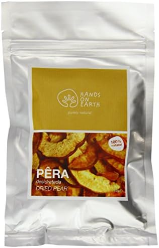 Hands on Earth Dried Pear Bag 50 g (Pack of 2)