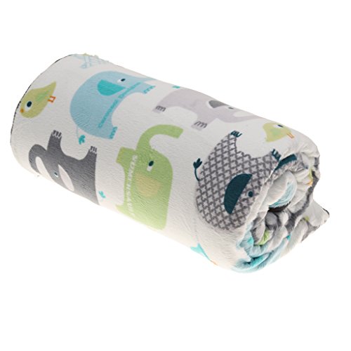 Preisvergleich Produktbild Generic Neugeborenes Baby Erstlingsdecke Berber Vliesdecke Bettwäsche Unisex - Verschiedene Elefanten, one size
